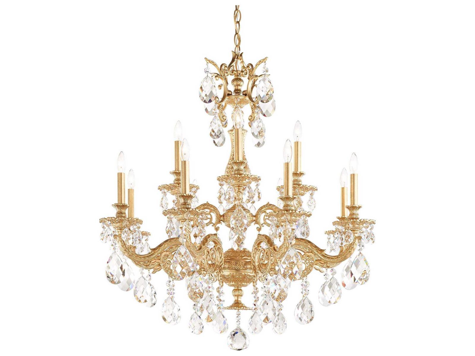 Schonbek 12-Light Milano Chandelier