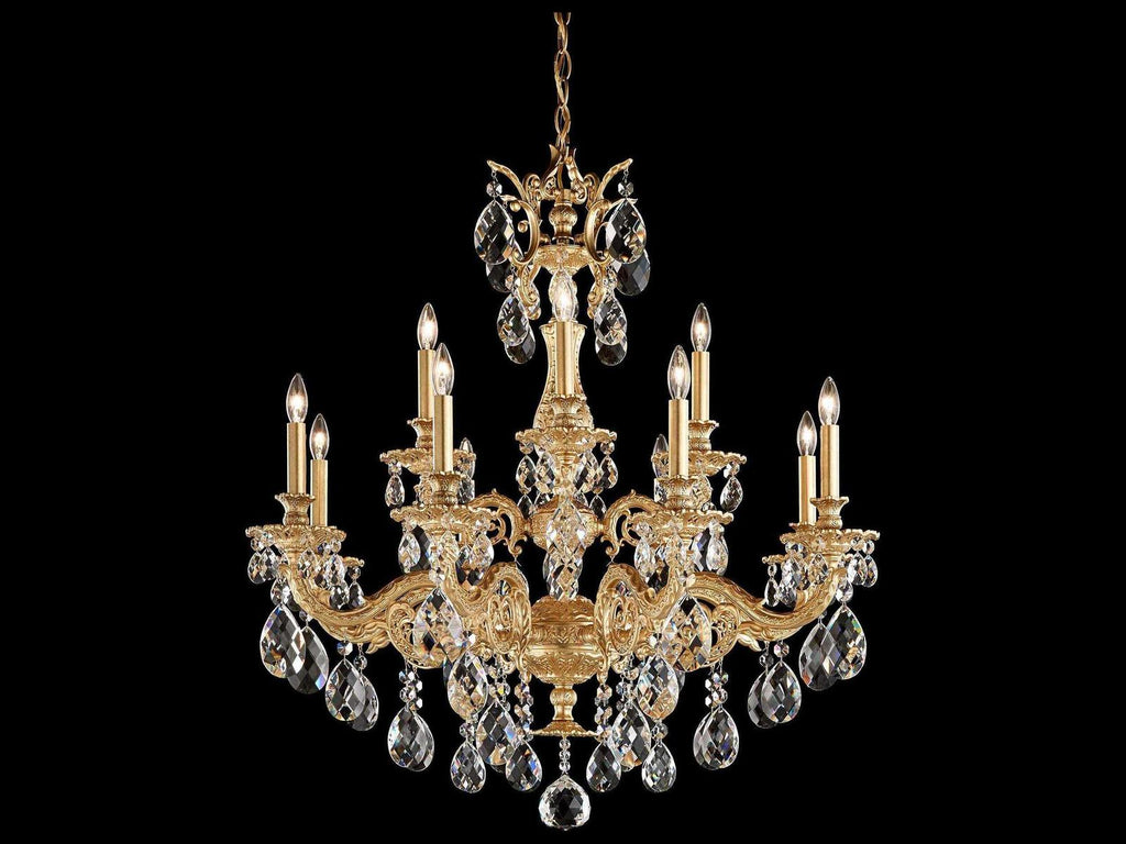 Schonbek 12-Light Milano Chandelier