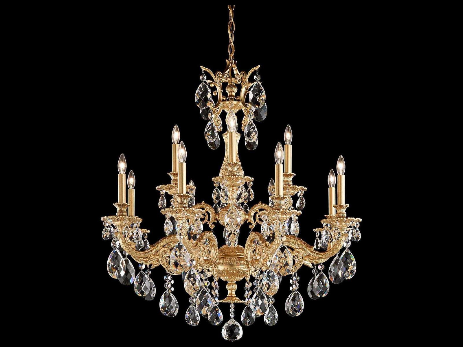 Schonbek 12-Light Milano Chandelier