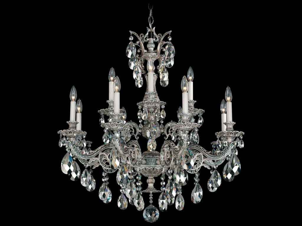 Schonbek 12-Light Milano Chandelier