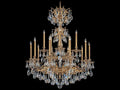 Schonbek 15-Light Milano Chandelier
