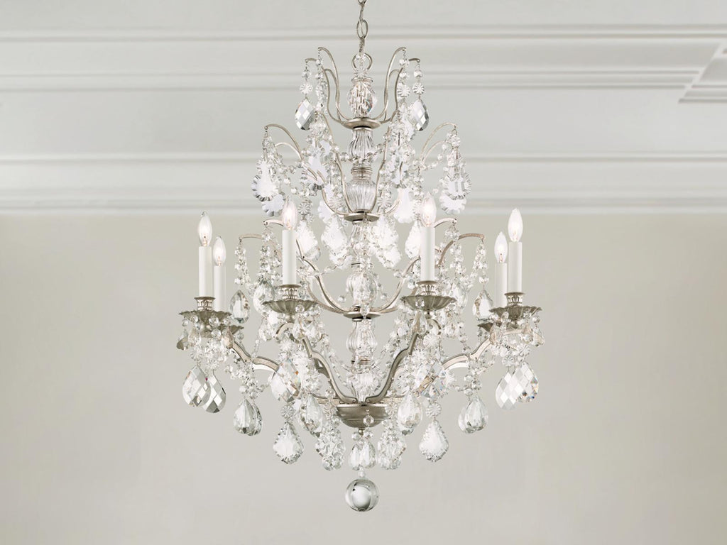 Schonbek Bordeaux 8-Light Crystal Chandelier