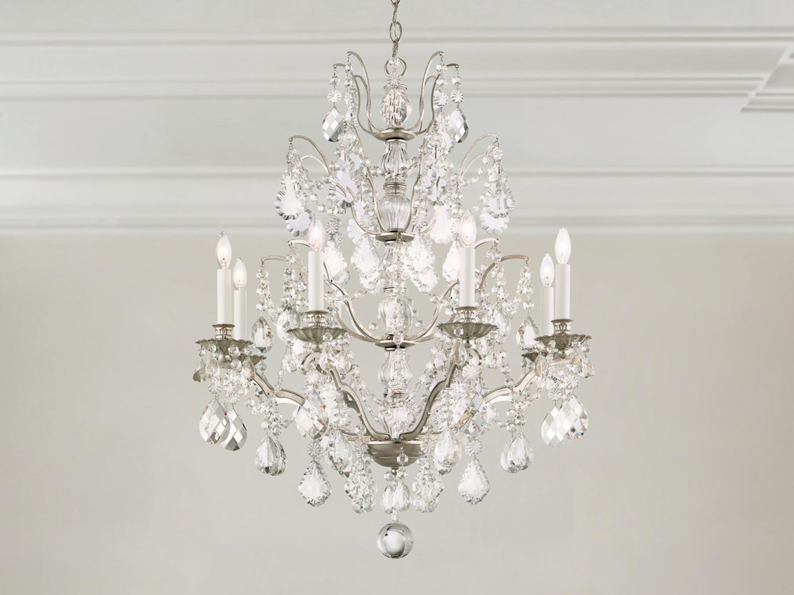 Schonbek Bordeaux 8-Light Crystal Chandelier
