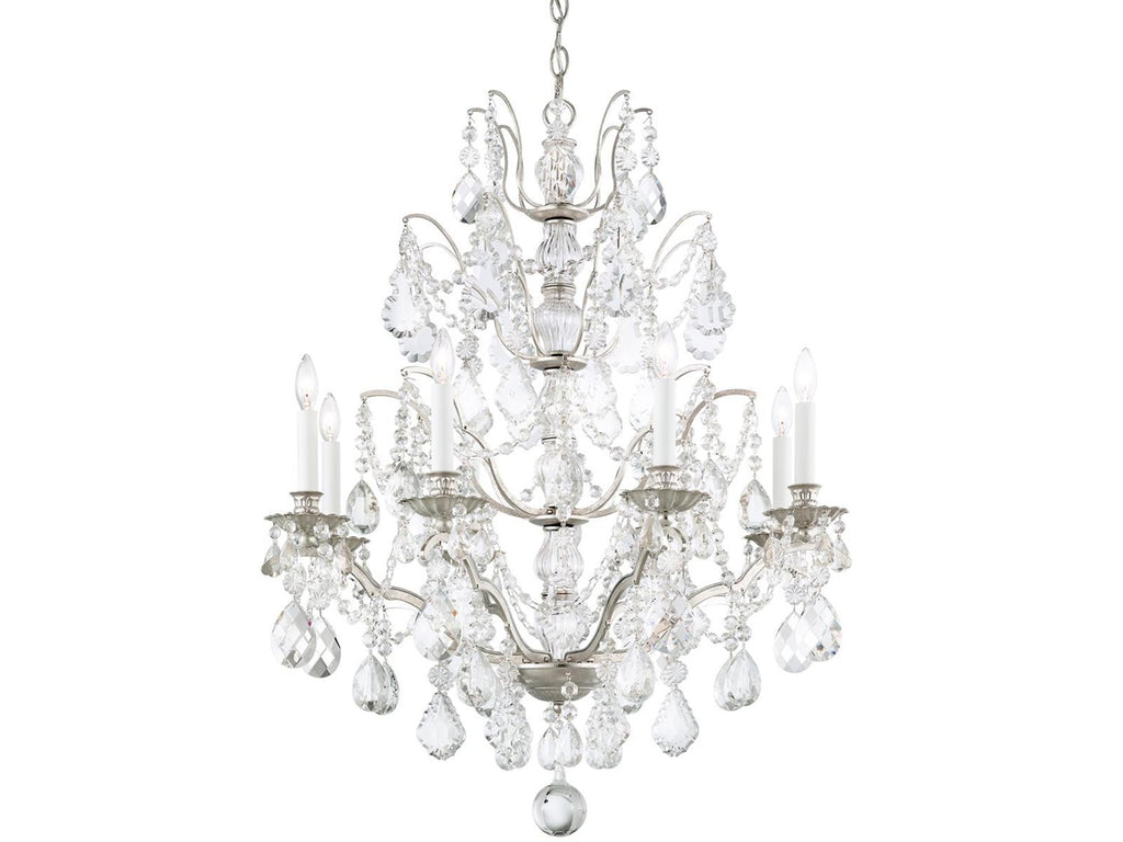 Schonbek Bordeaux 8-Light Crystal Chandelier