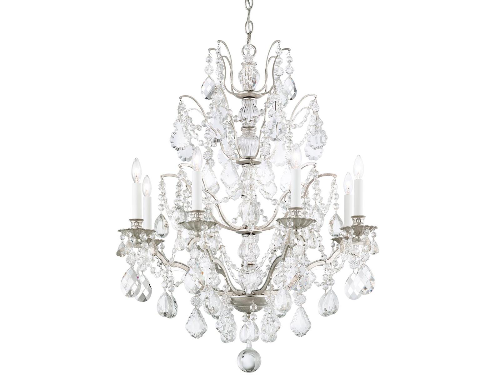 Schonbek Bordeaux 8-Light Crystal Chandelier