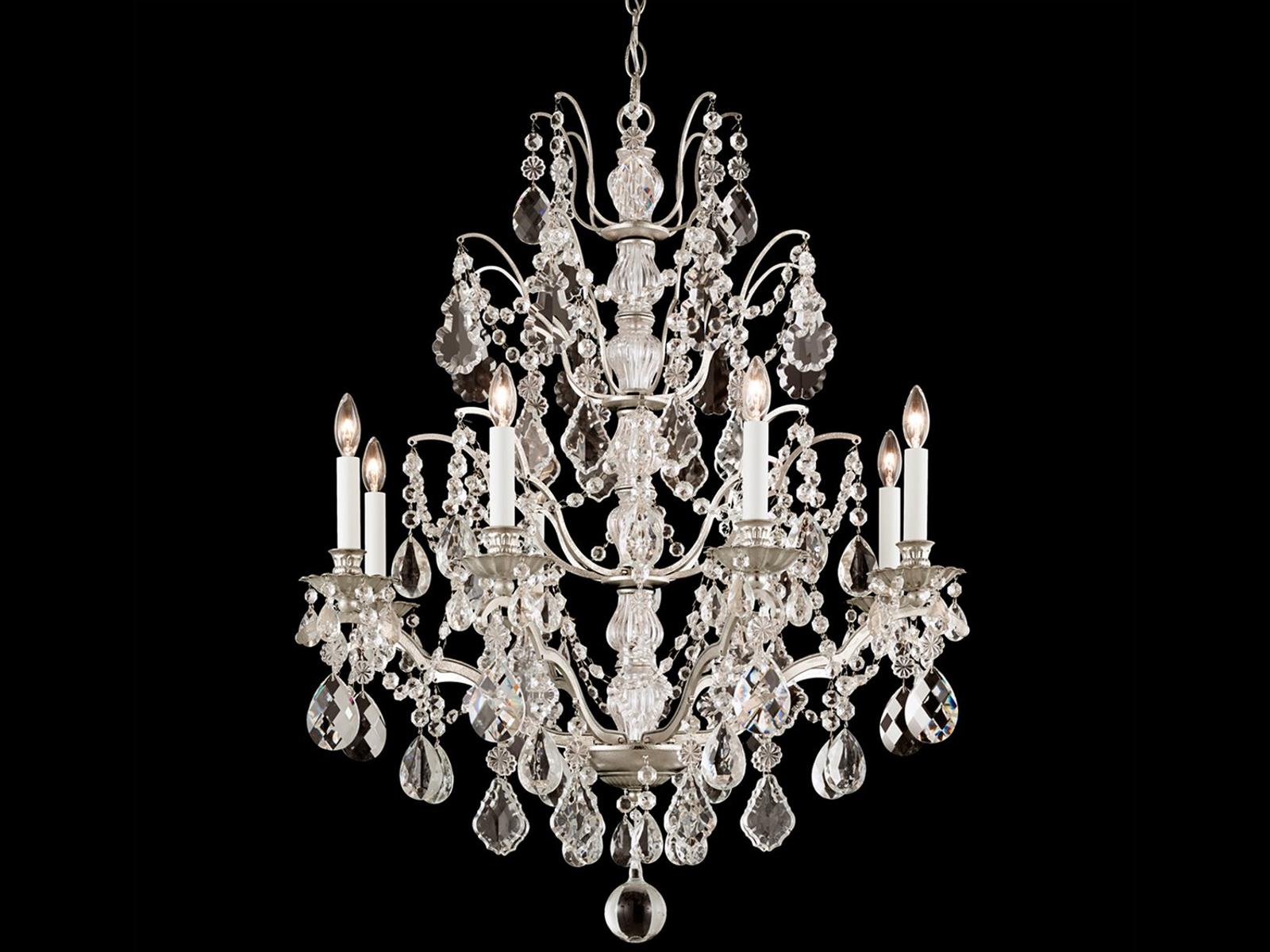 Schonbek Bordeaux 8-Light Crystal Chandelier
