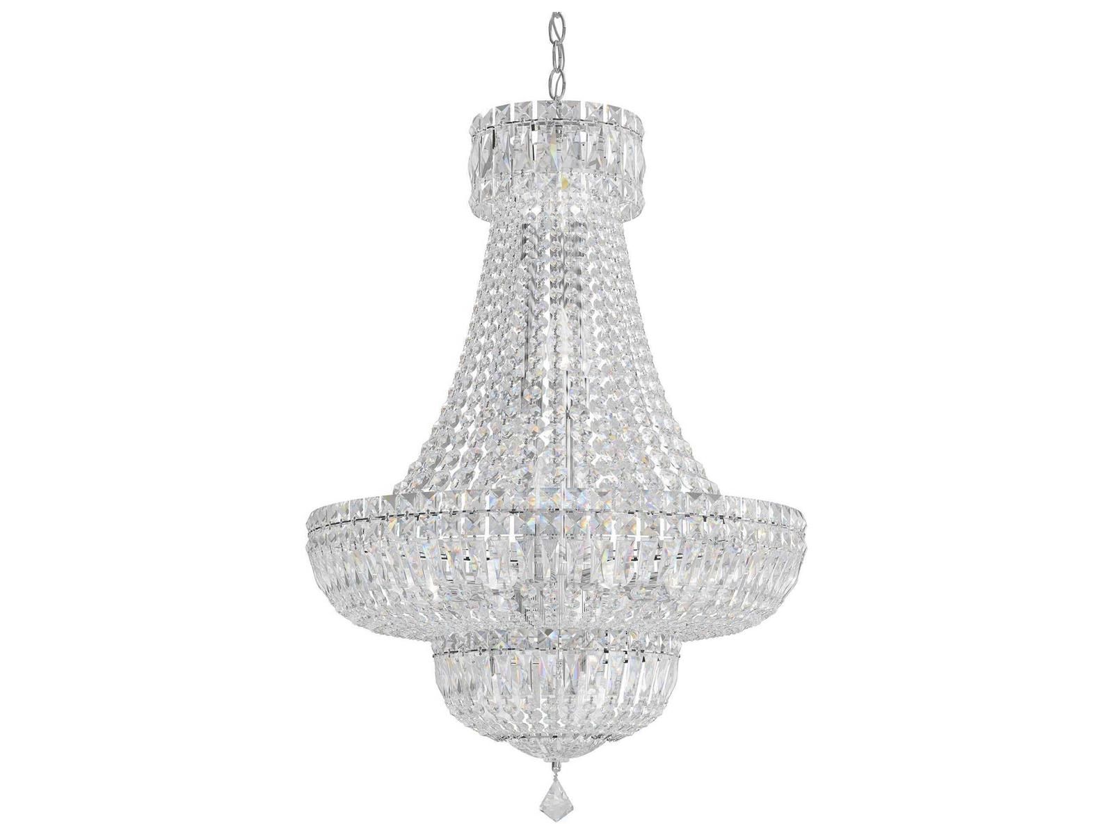 Schonbek Petit Crystal Deluxe 20-Light Empire Chandelier