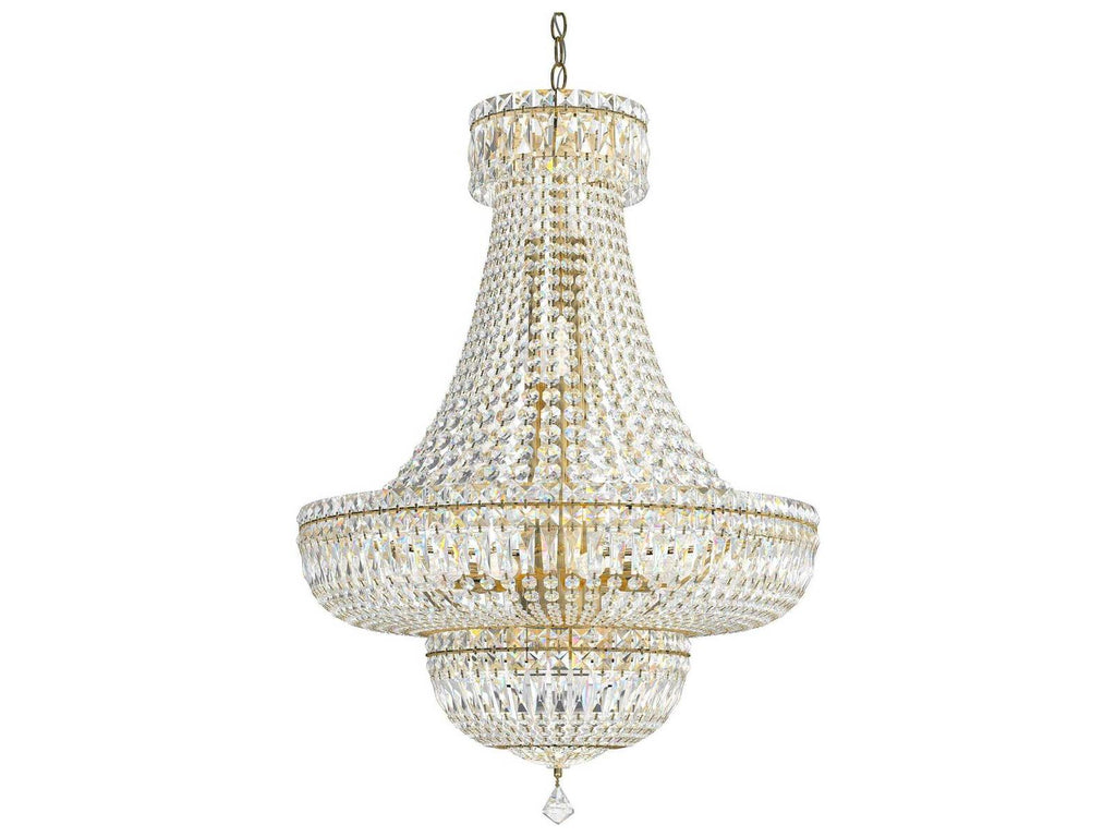 Schonbek 23-Light Petit Crystal Deluxe Empire Chandelier