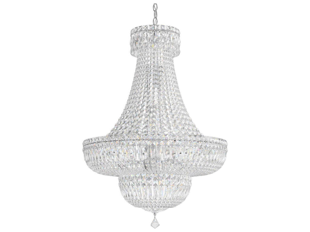 Schonbek 23-Light Petit Crystal Deluxe Empire Chandelier