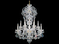 Schonbek 12-Light Olde World Crystal Candelabra Chandelier