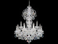 Schonbek 15-Light Olde World Crystal Candelabra Chandelier