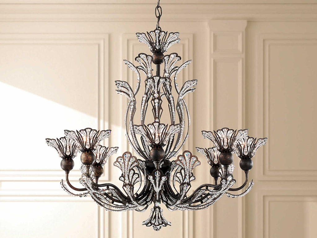 Schonbek Rivendell 8-Light Crystal Chandelier