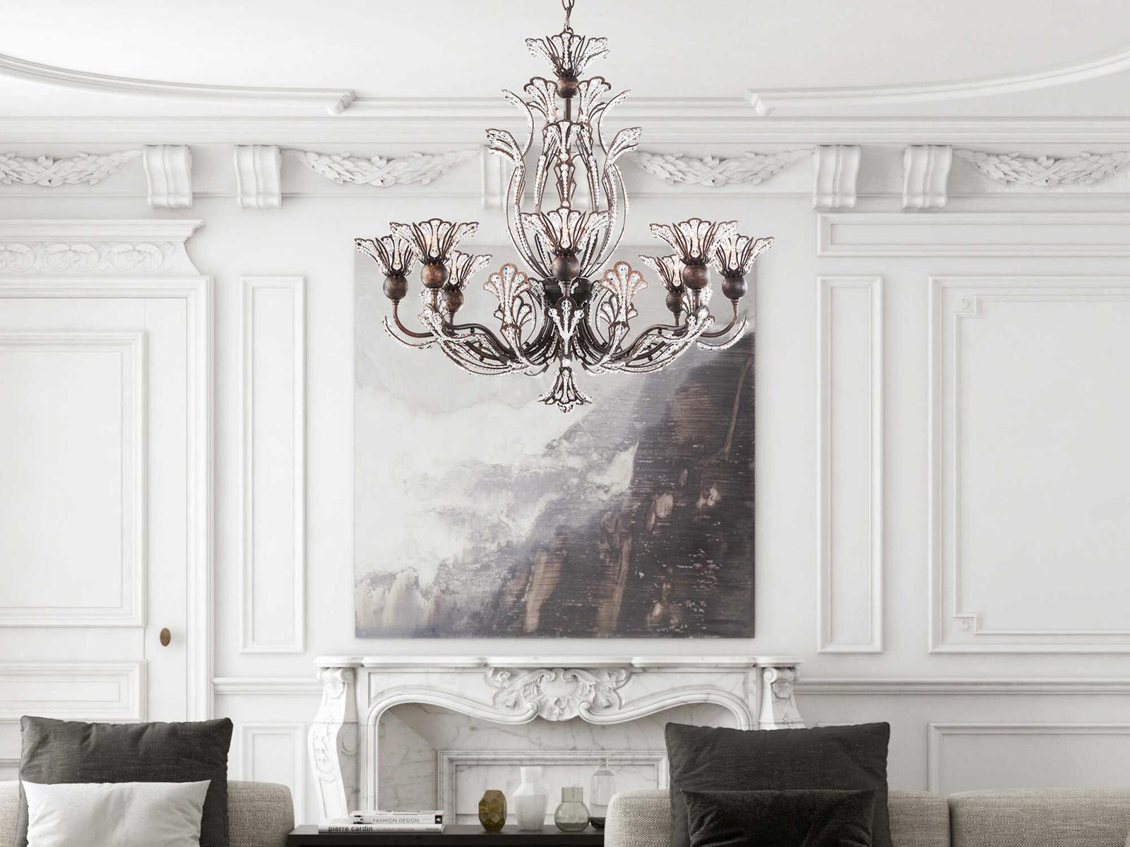 Schonbek Rivendell 8-Light Crystal Chandelier