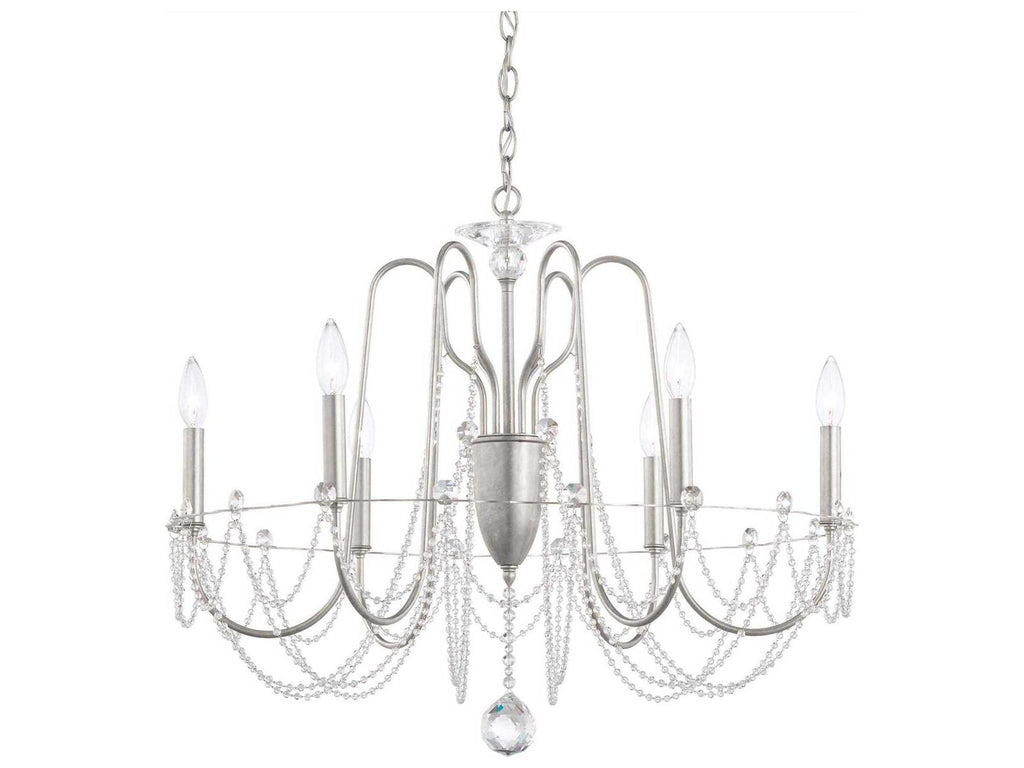 Schonbek Esmery 6-Light Candelabra Chandelier