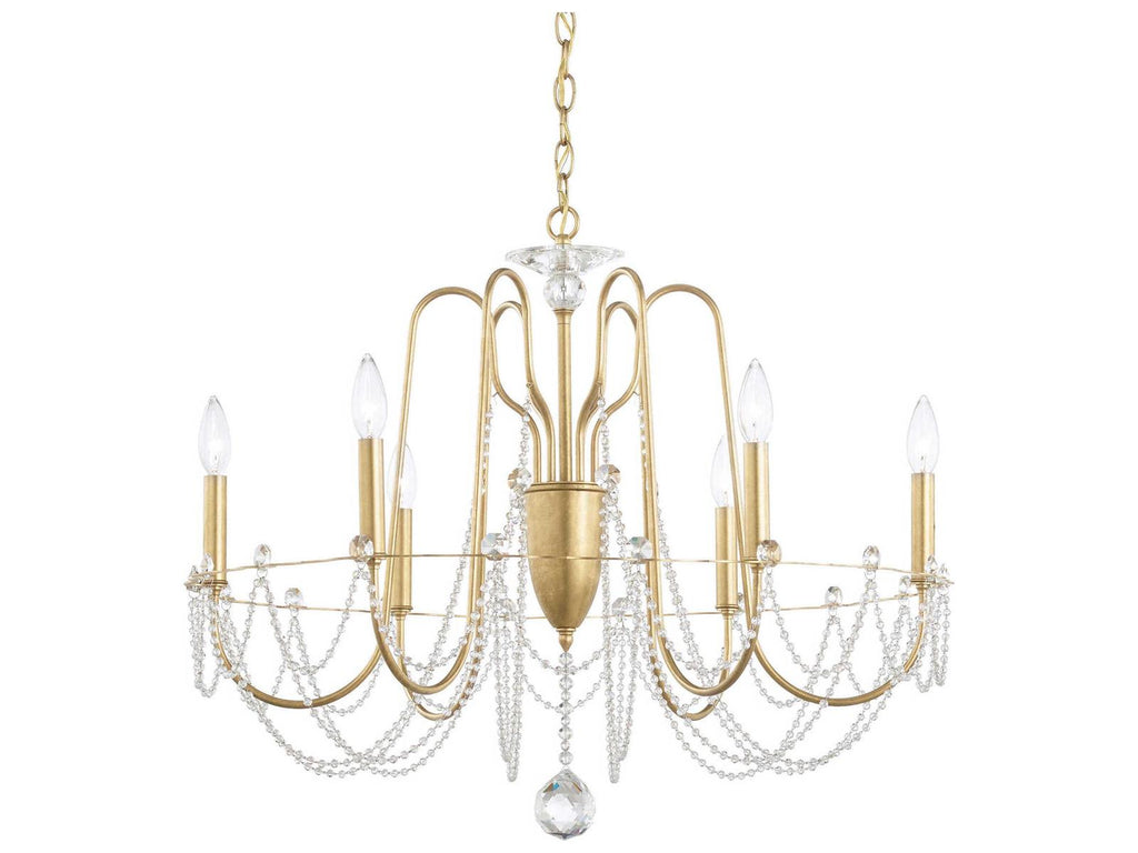 Schonbek Esmery 6-Light Candelabra Chandelier
