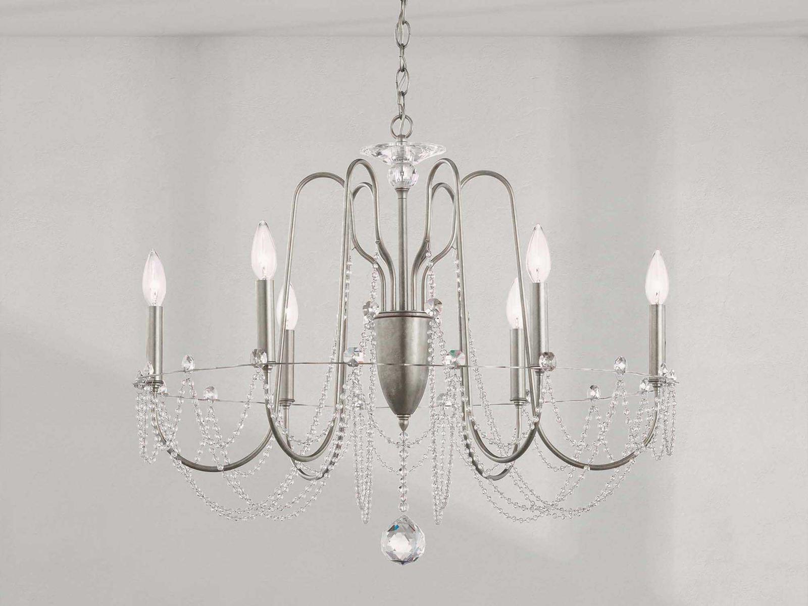 Schonbek Esmery 6-Light Candelabra Chandelier