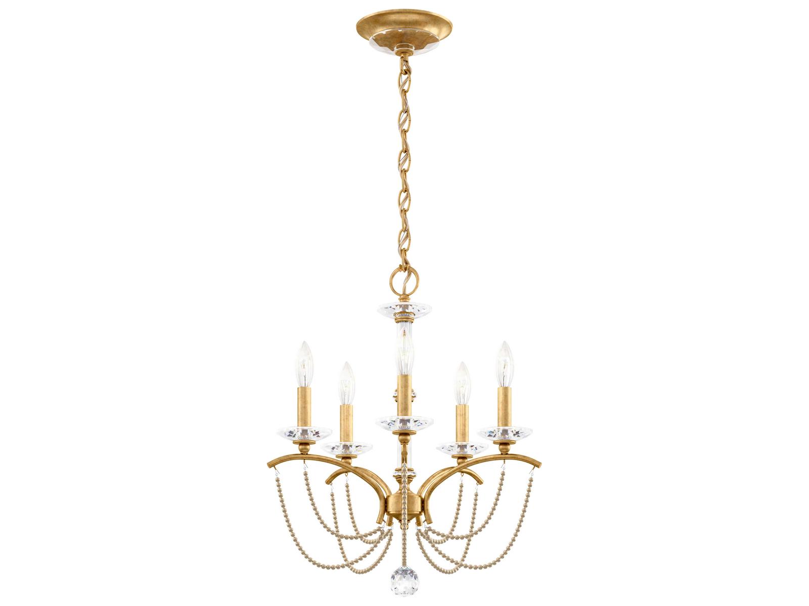 Schonbek 5-Light Priscilla Crystal Candelabra Chandelier