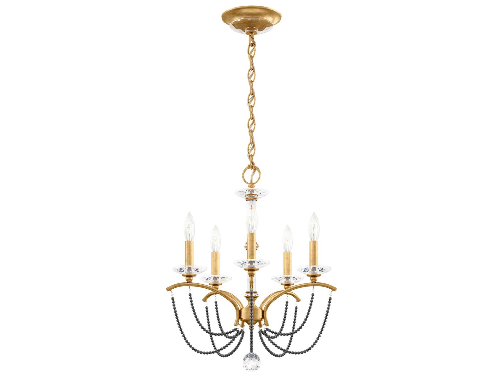 Schonbek 5-Light Priscilla Crystal Candelabra Chandelier