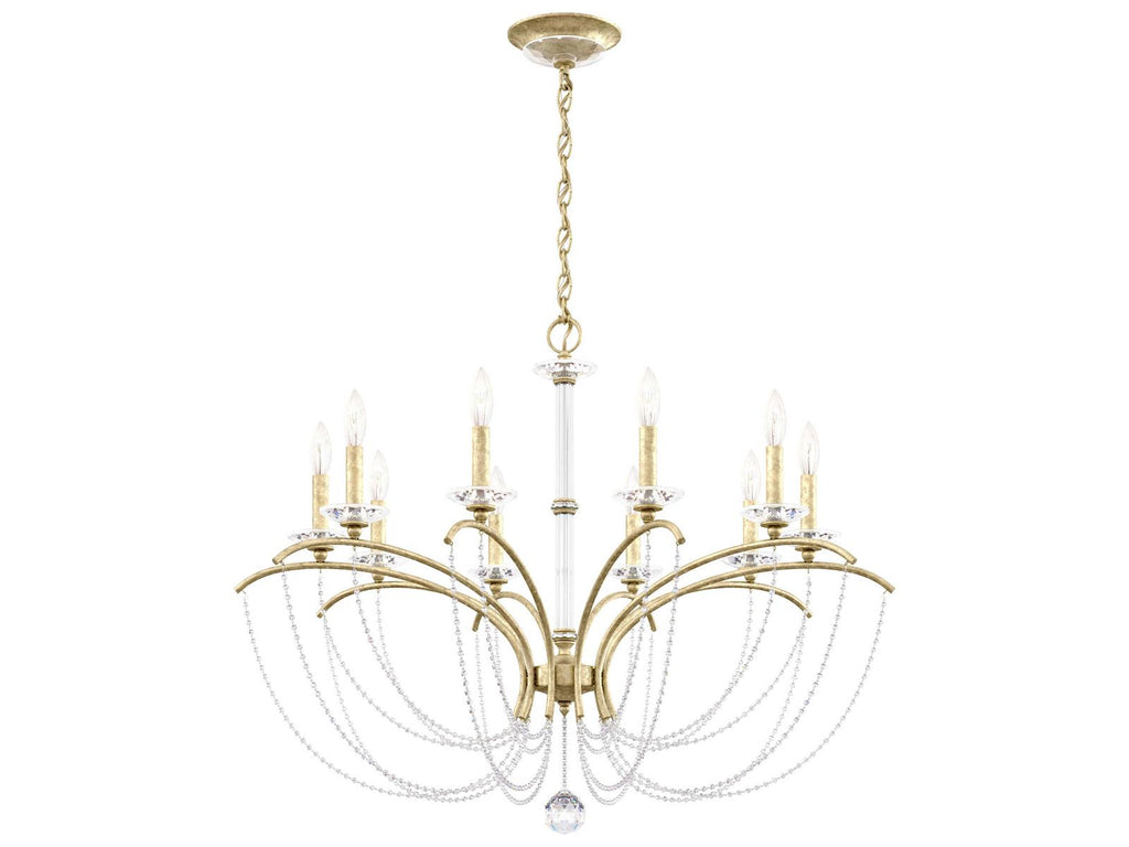 Schonbek 10-Light Priscilla Crystal Candelabra Chandelier