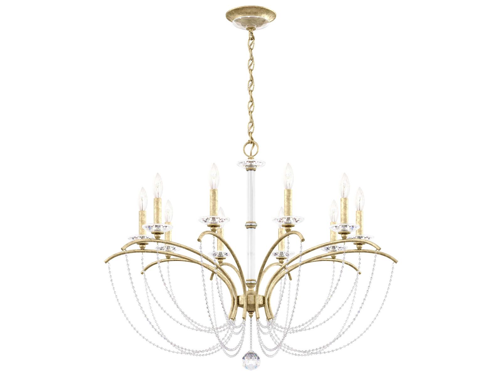 Schonbek 10-Light Priscilla Crystal Candelabra Chandelier