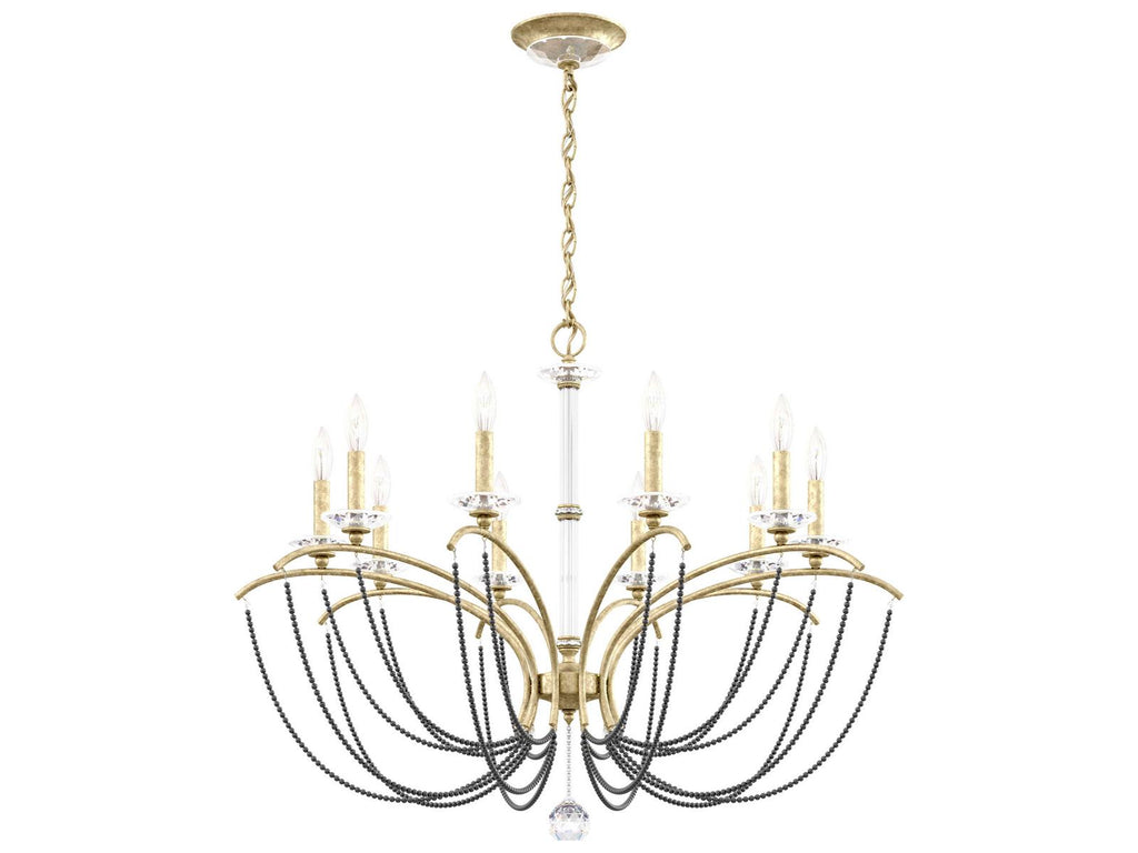 Schonbek 10-Light Priscilla Crystal Candelabra Chandelier