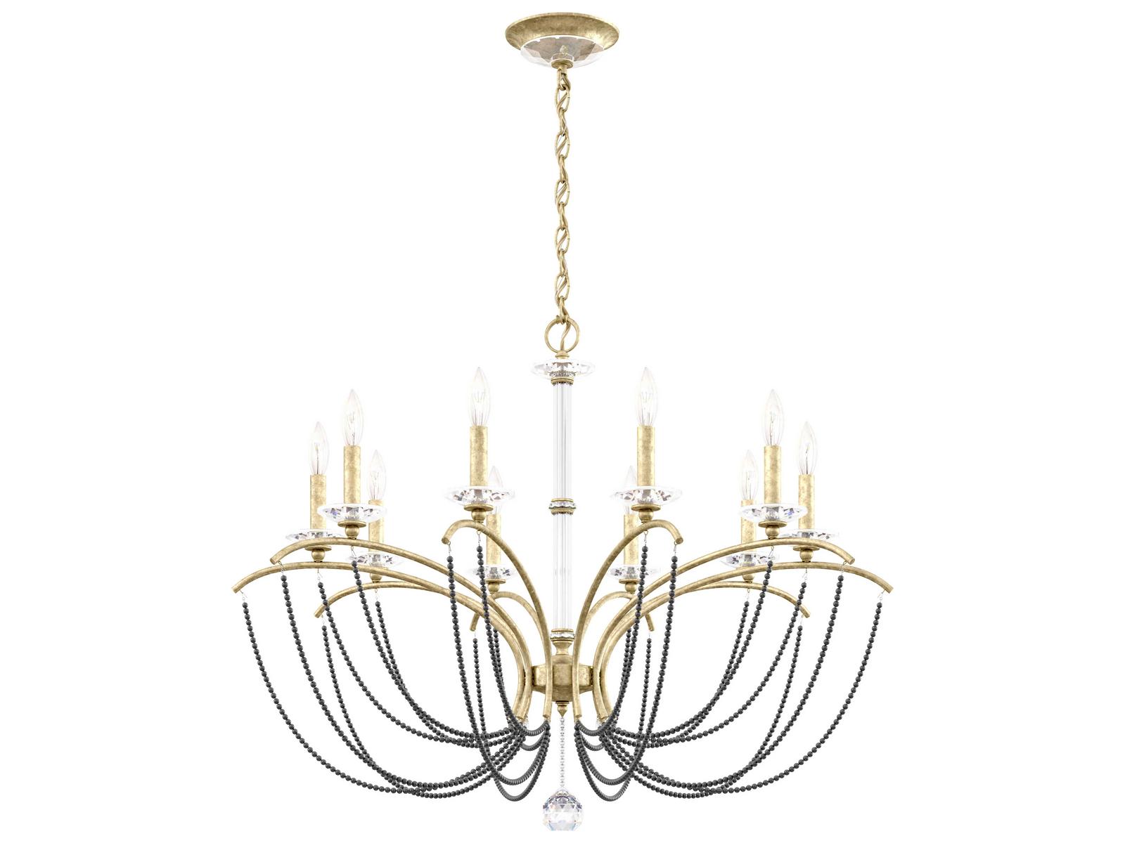 Schonbek 10-Light Priscilla Crystal Candelabra Chandelier
