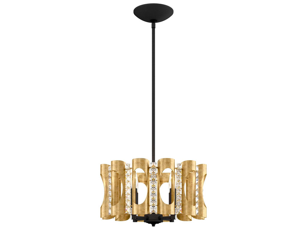 Schonbek 4-Light Twilight Chandelier with Optic Crystal