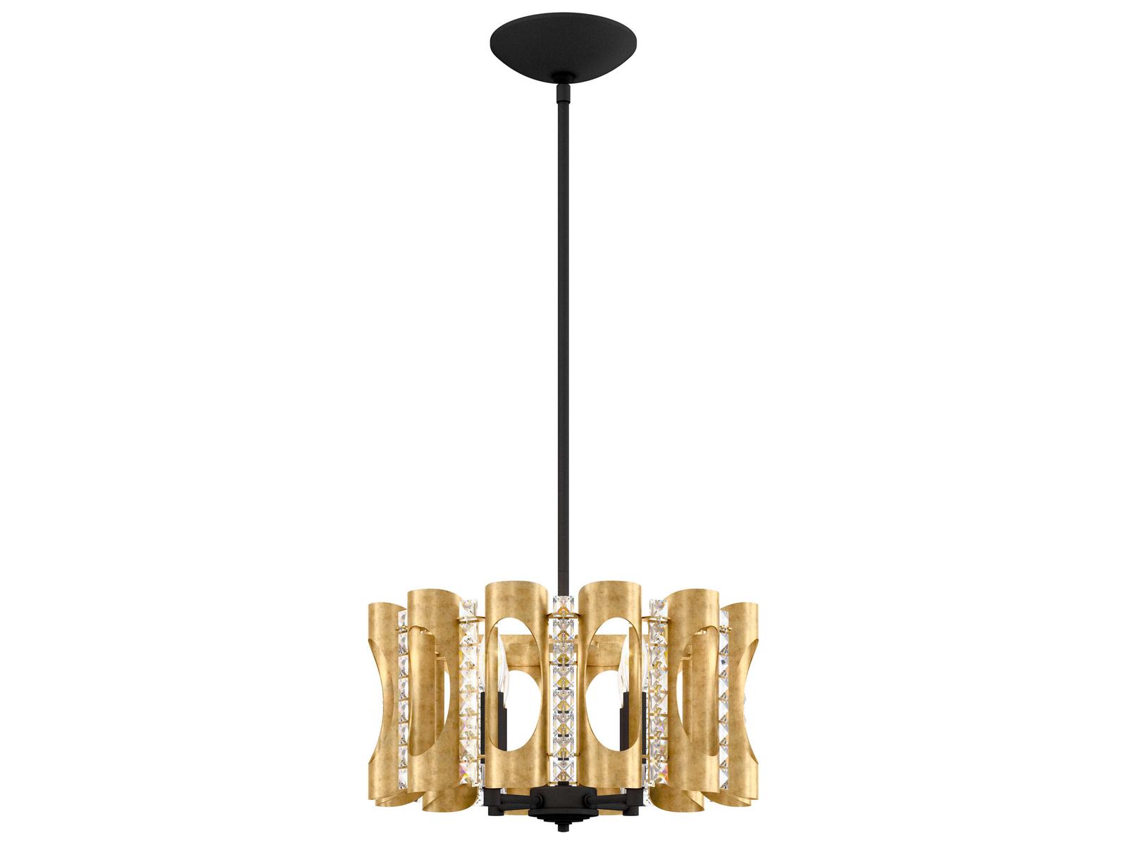 Schonbek 4-Light Twilight Chandelier with Optic Crystal