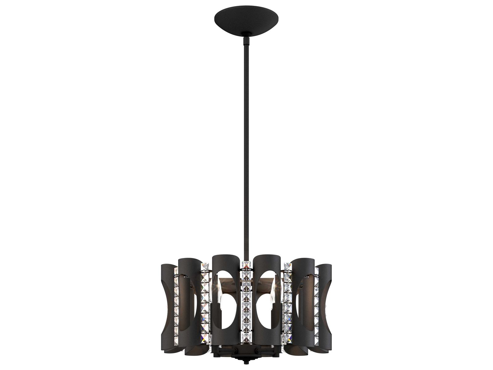 Schonbek 4-Light Twilight Chandelier with Optic Crystal