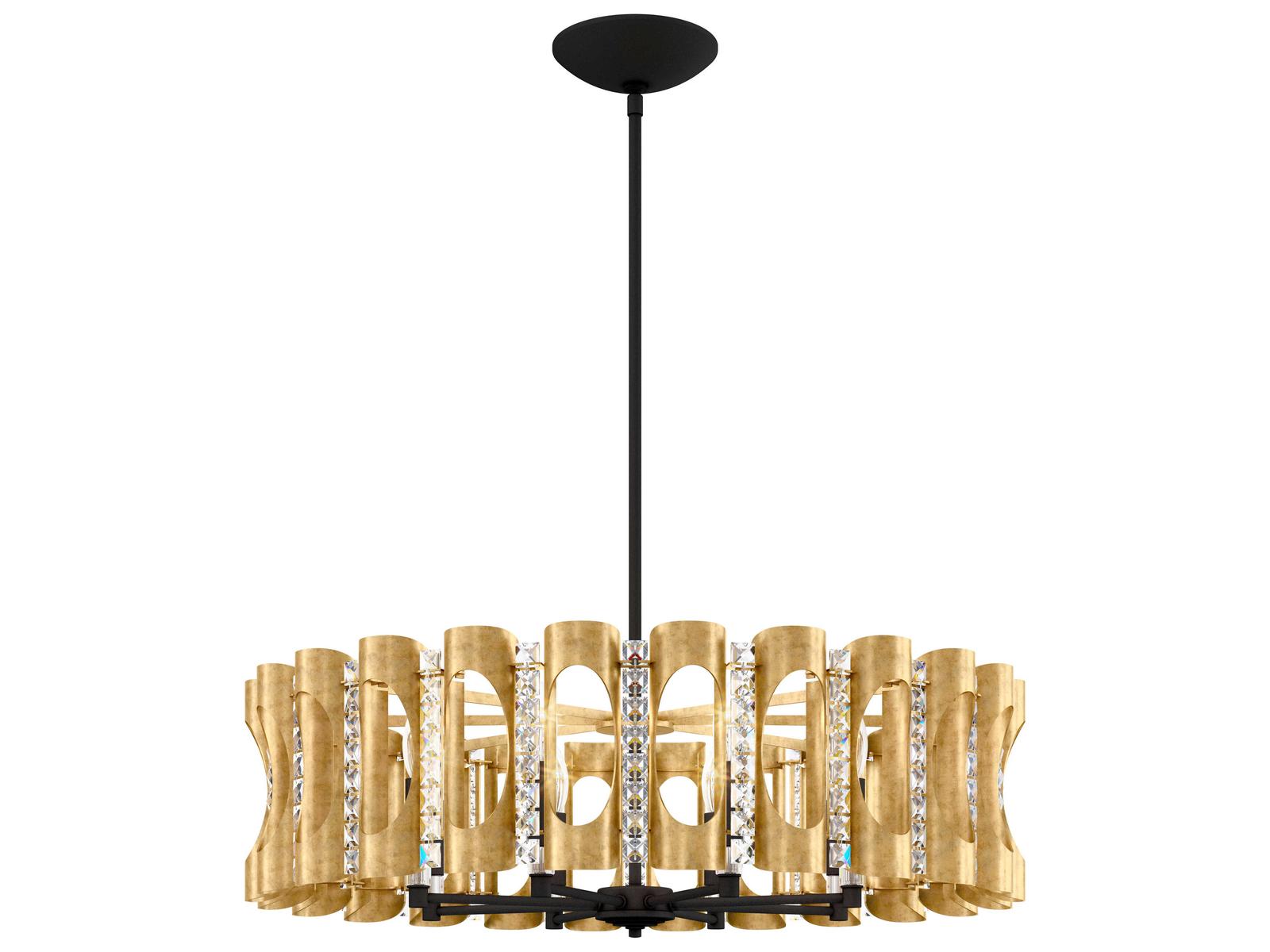 Schonbek Twilight 8-Light Chandelier with Optic Crystal