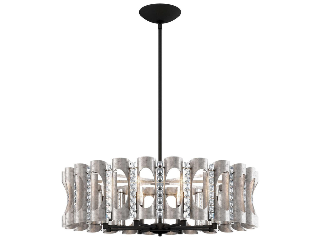 Schonbek Twilight 8-Light Chandelier with Optic Crystal