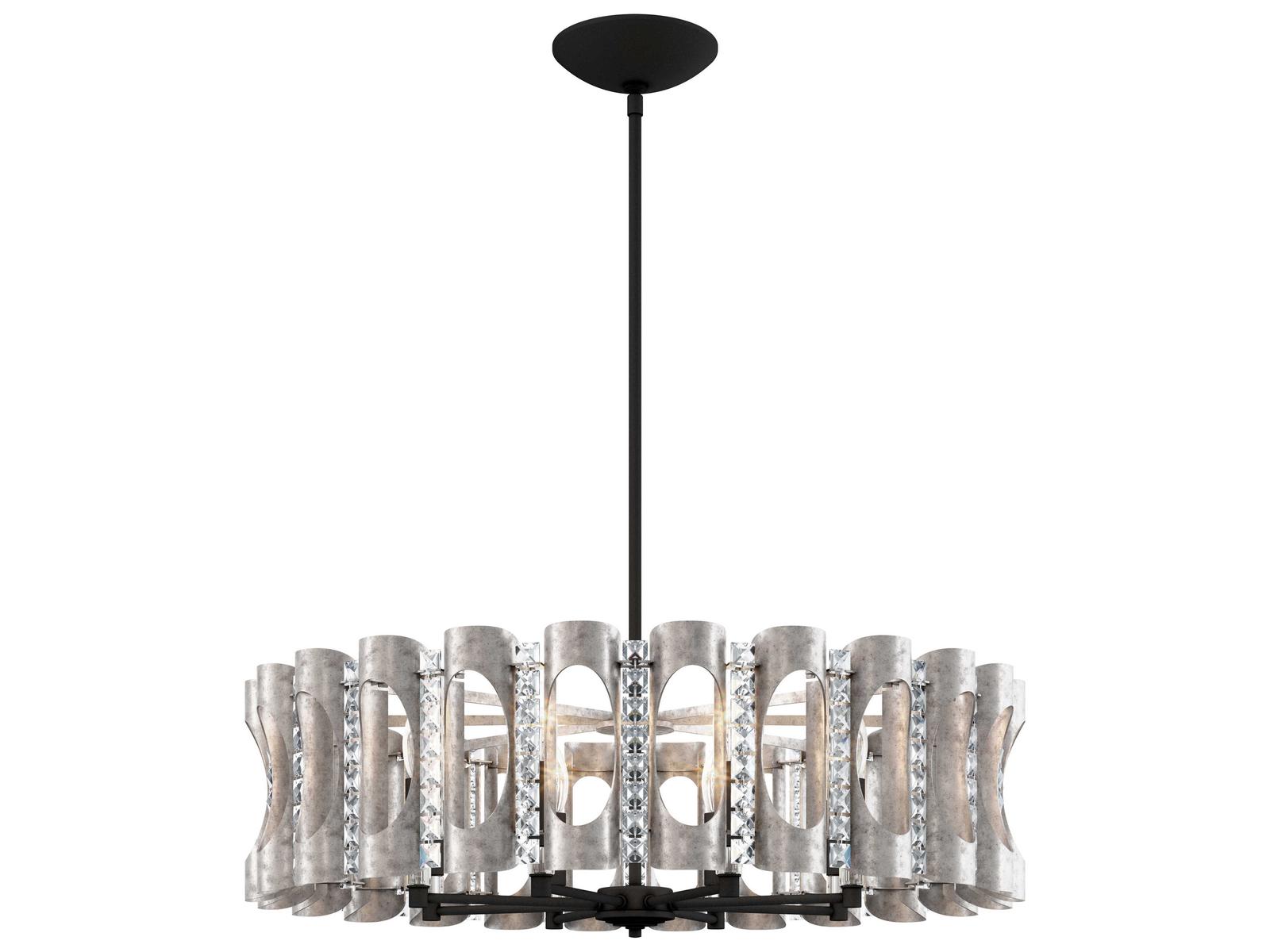Schonbek Twilight 8-Light Chandelier with Optic Crystal