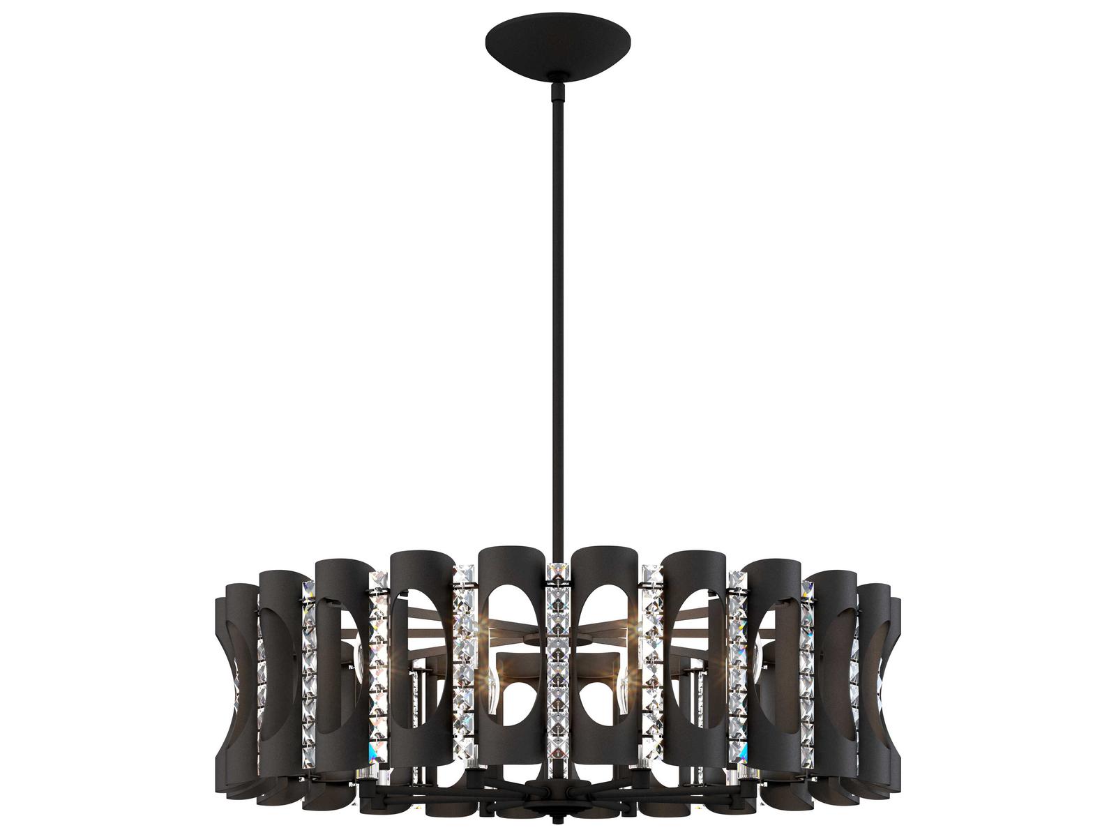 Schonbek Twilight 8-Light Chandelier with Optic Crystal