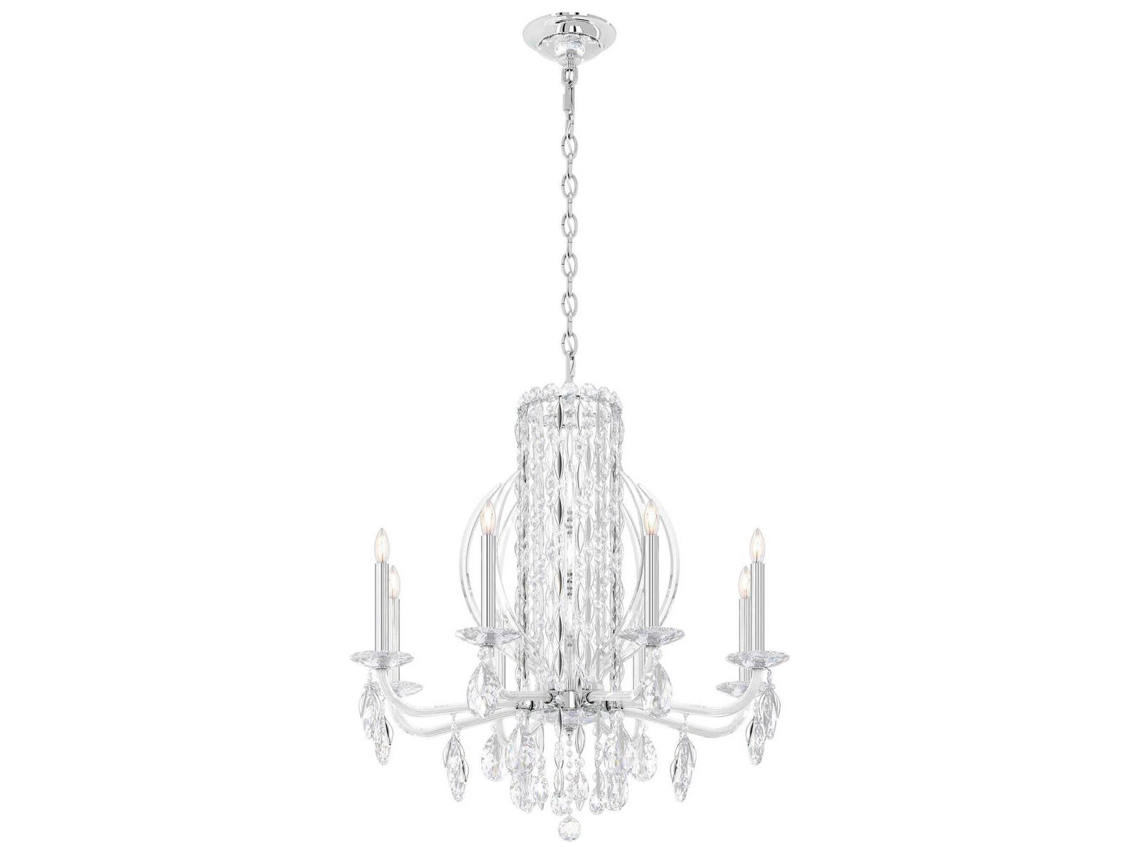 Schonbek Sarella 8-Light Crystal Chandelier