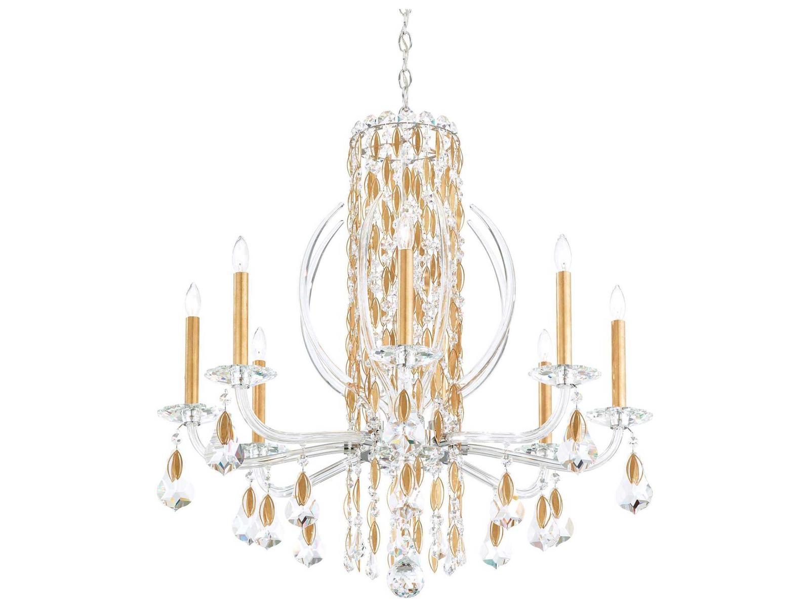 Schonbek Sarella 8-Light Crystal Chandelier