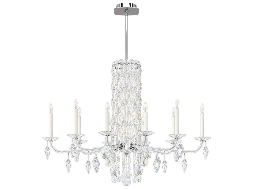 Schonbek 10-Light Siena Crystal Candelabra Chandelier