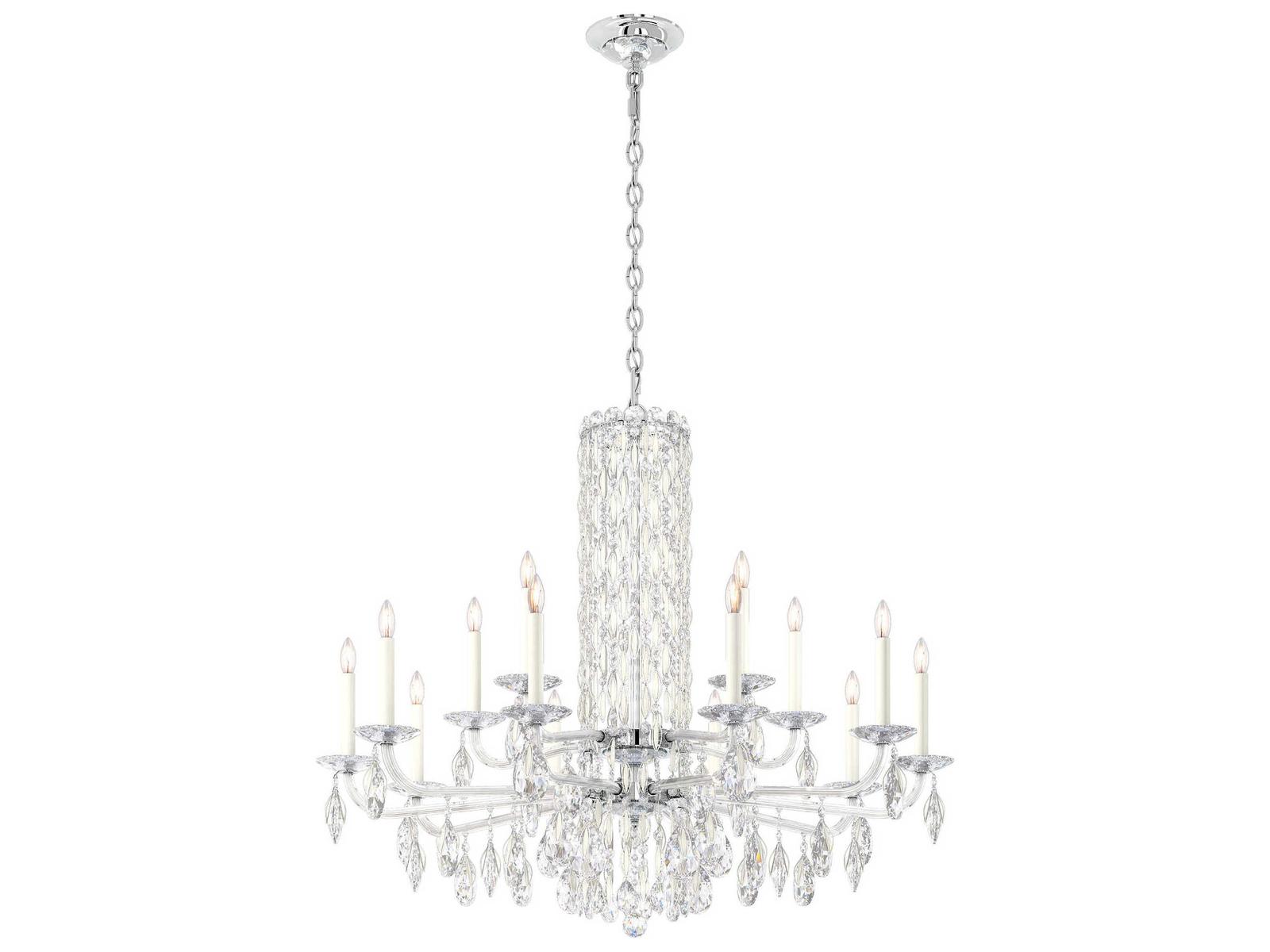 Schonbek 15-Light Siena Chandelier