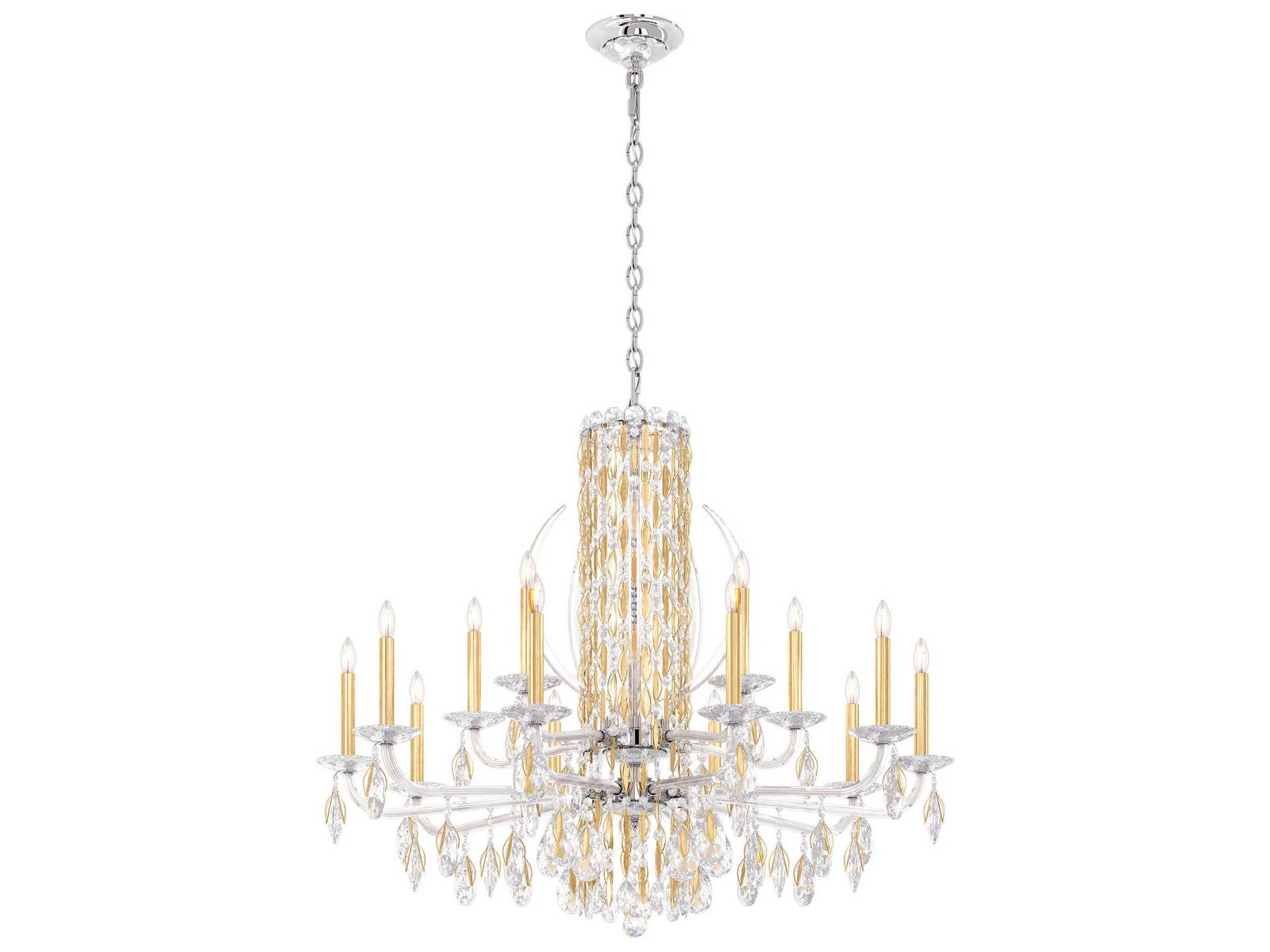 Schonbek 15-Light Siena Chandelier