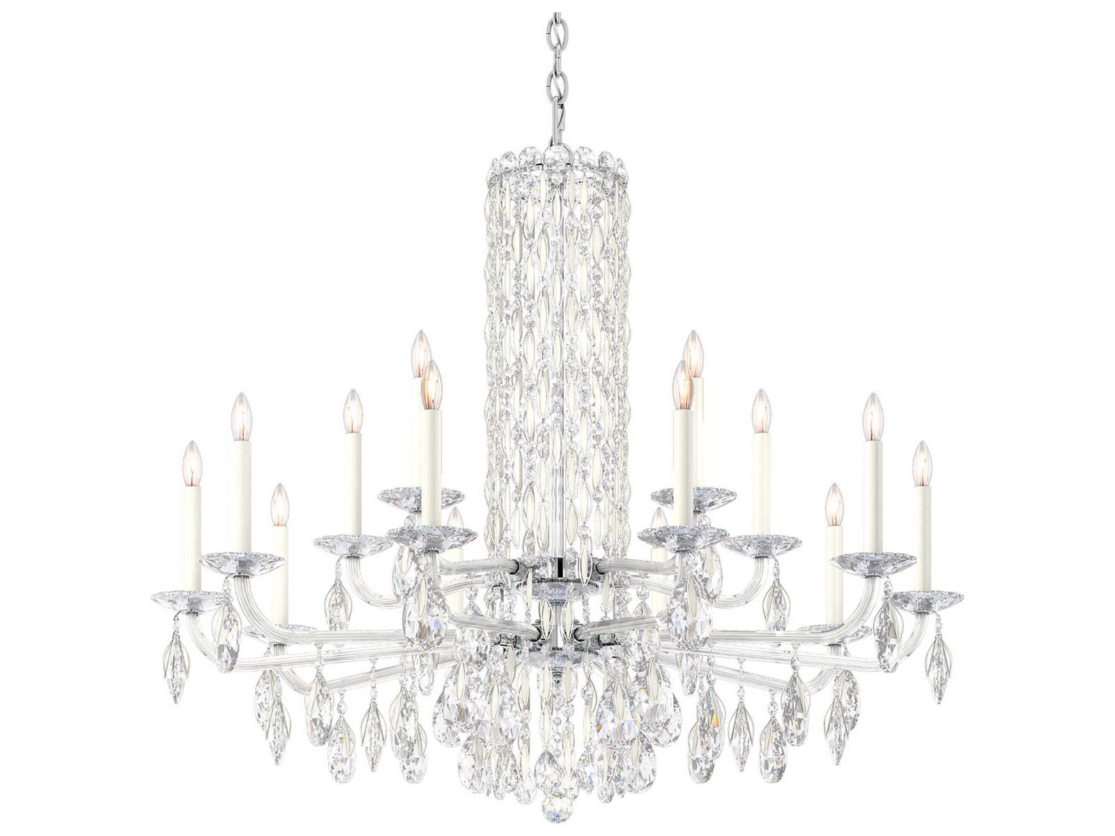 Schonbek 15-Light Siena Chandelier