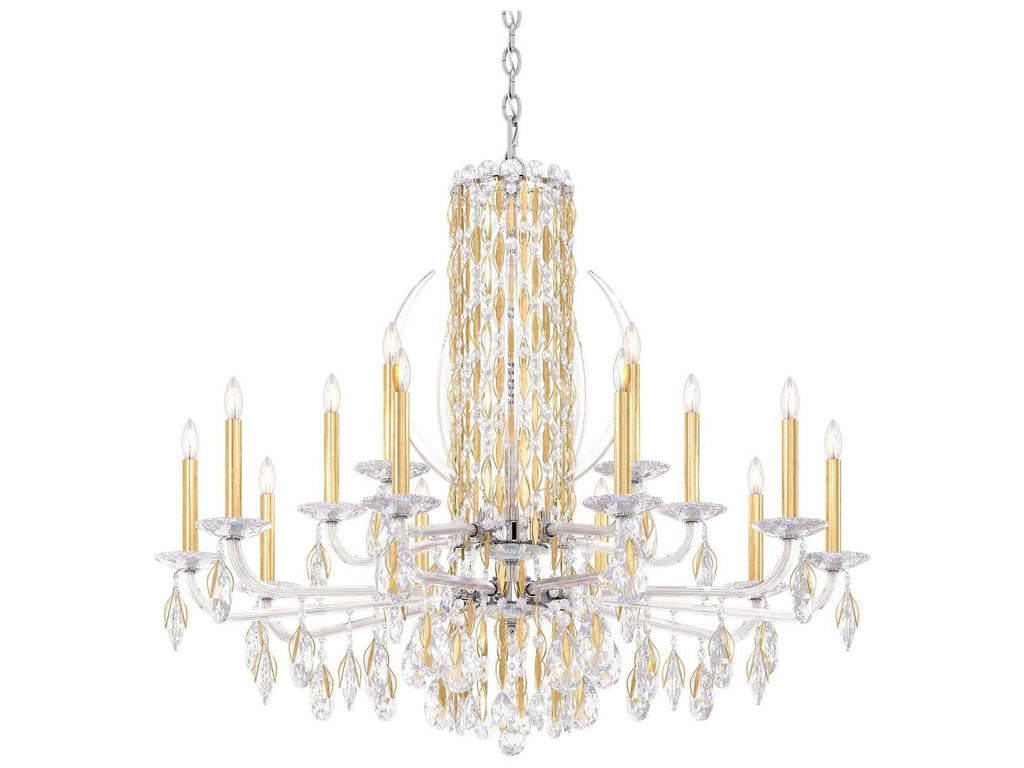 Schonbek 15-Light Siena Chandelier