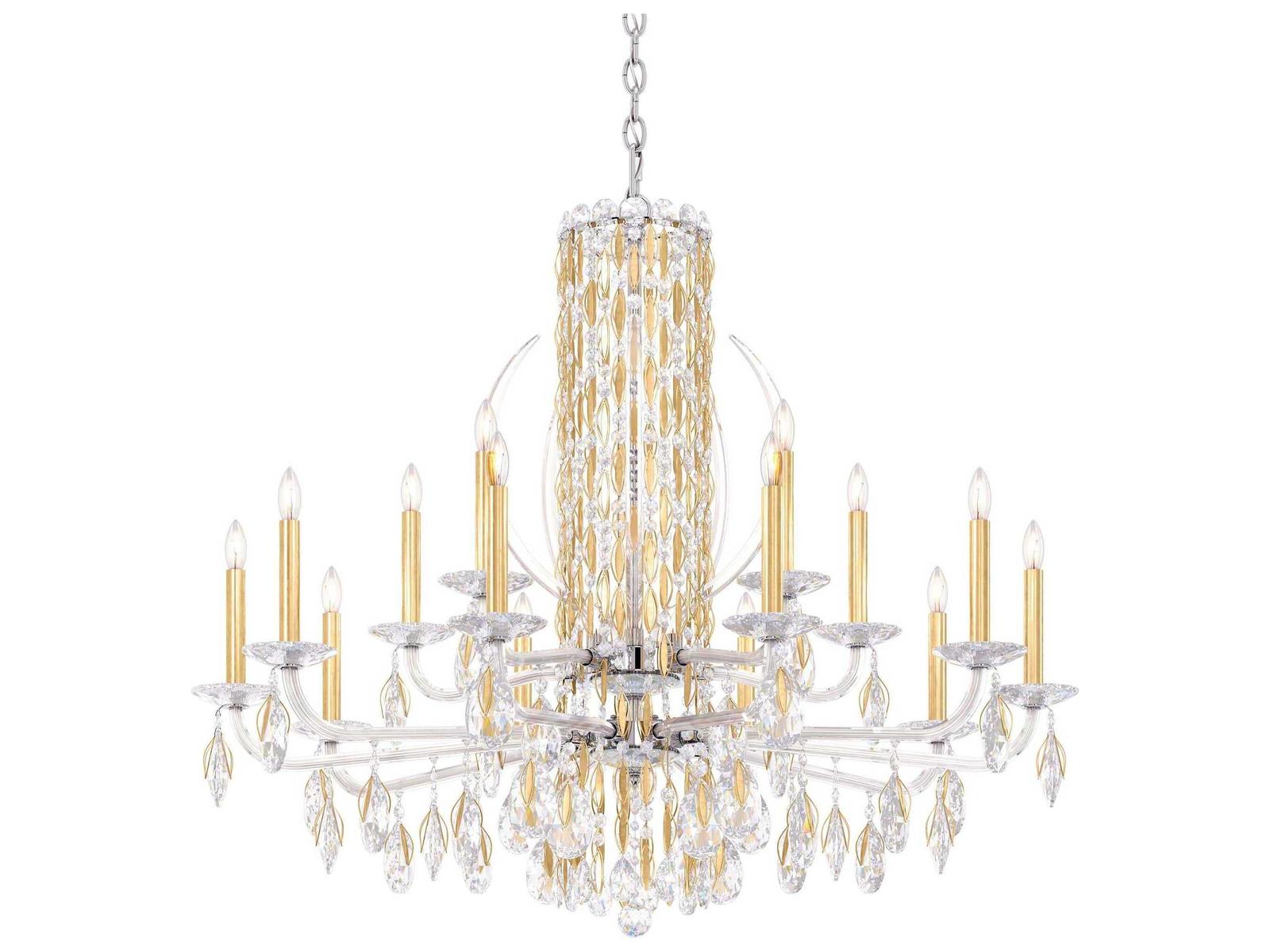 Schonbek 15-Light Siena Chandelier