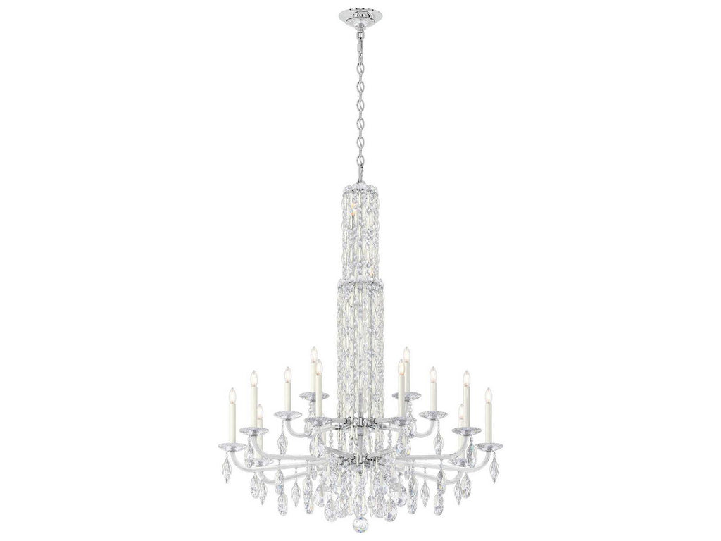 Schonbek Sarella 17-Light Candelabra Chandelier