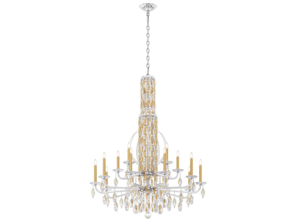 Schonbek Sarella 17-Light Candelabra Chandelier