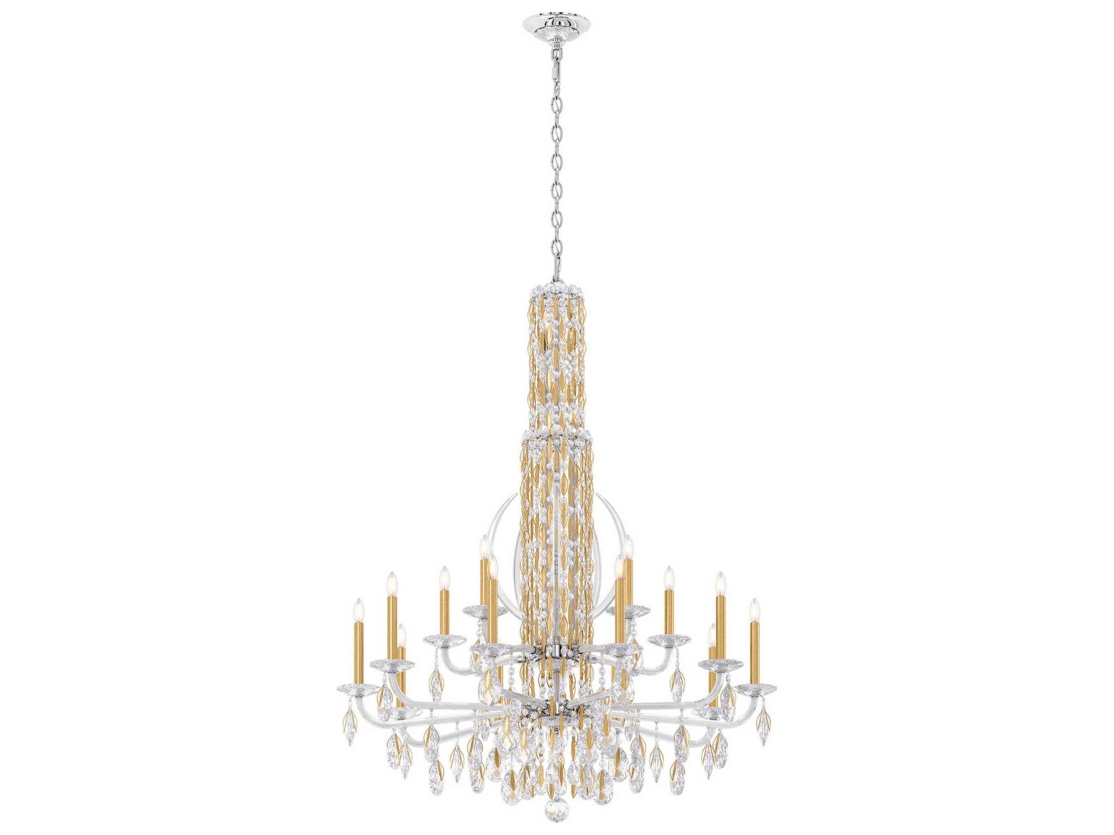 Schonbek Sarella 17-Light Candelabra Chandelier