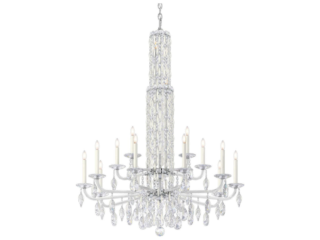 Schonbek Sarella 17-Light Candelabra Chandelier