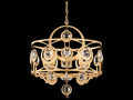 Schonbek Gwendolynn 6-Light Candelabra Chandelier with Radiance Crystal Octagons