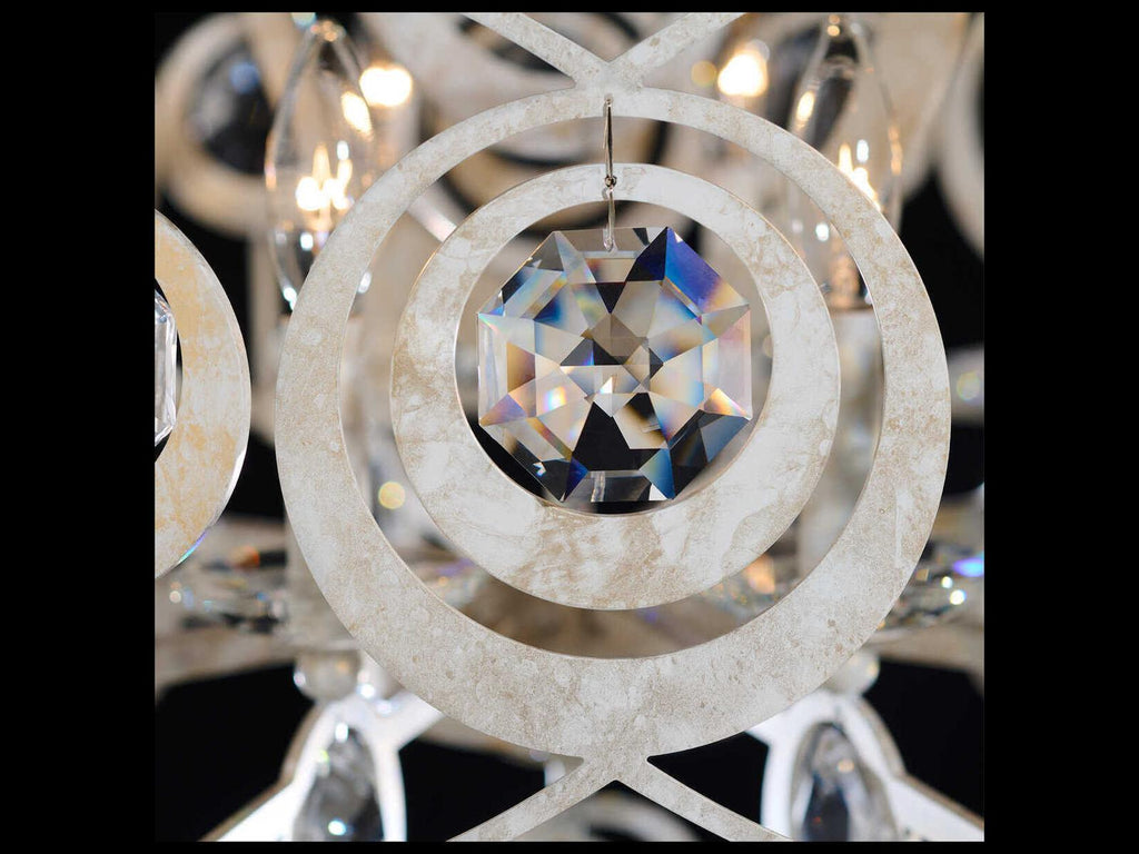 Schonbek 10-Light Gwendolynn Candelabra Chandelier with Radiance Crystal