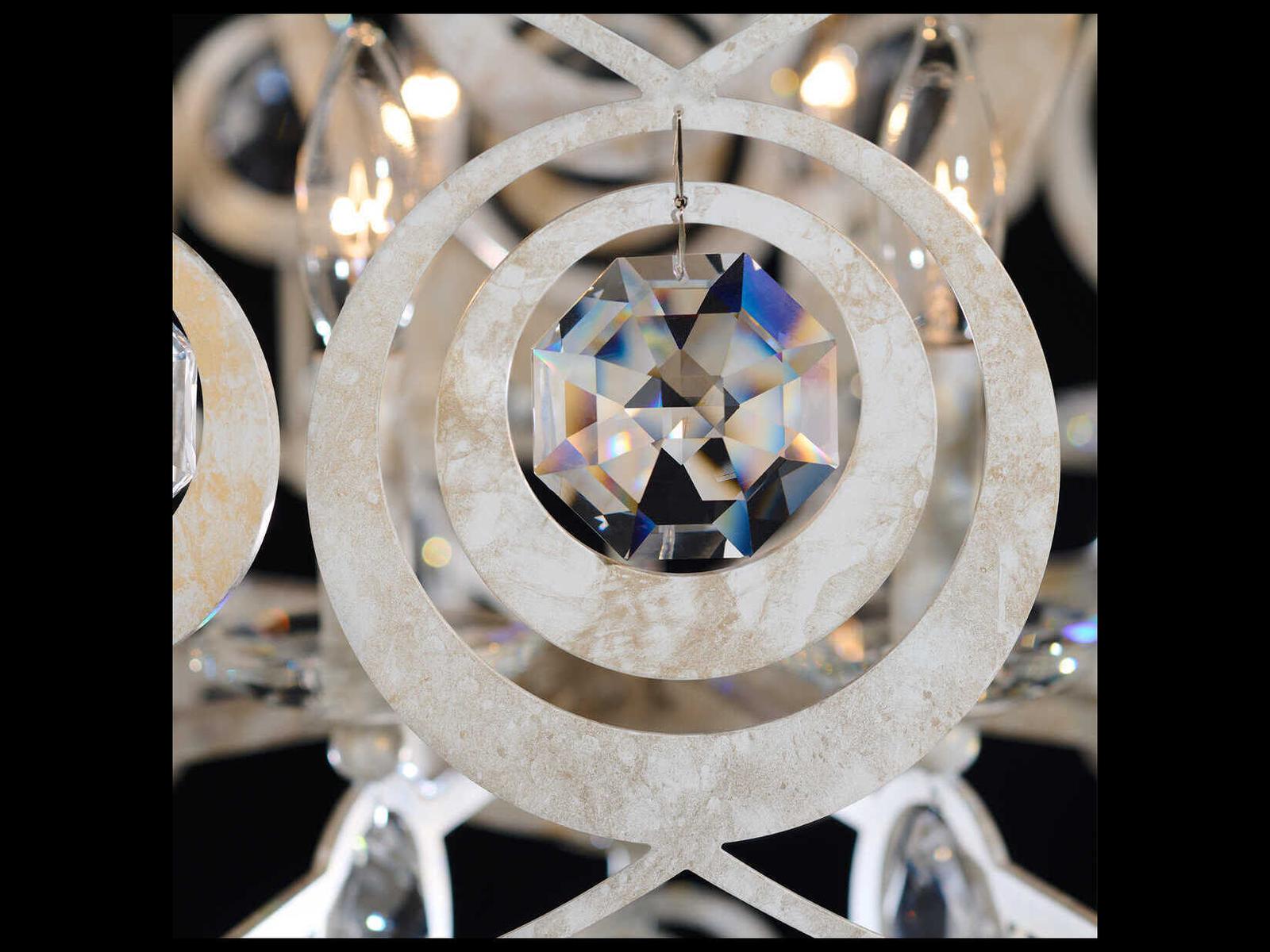 Schonbek 10-Light Gwendolynn Candelabra Chandelier with Radiance Crystal