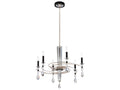 Schonbek Tempest 6-Light Candelabra Chandelier with Radiance Crystal