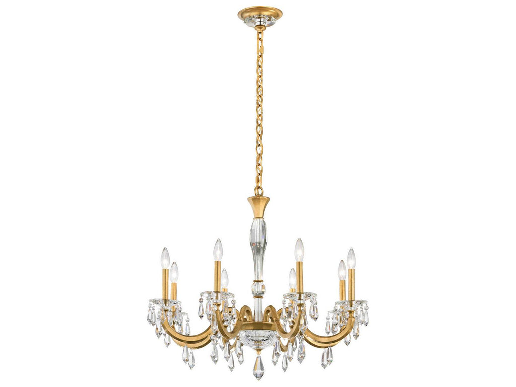 Schonbek Napoli 8-Light Candelabra Chandelier